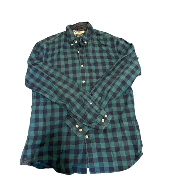 Express checkered button down - Picture 1 of 1